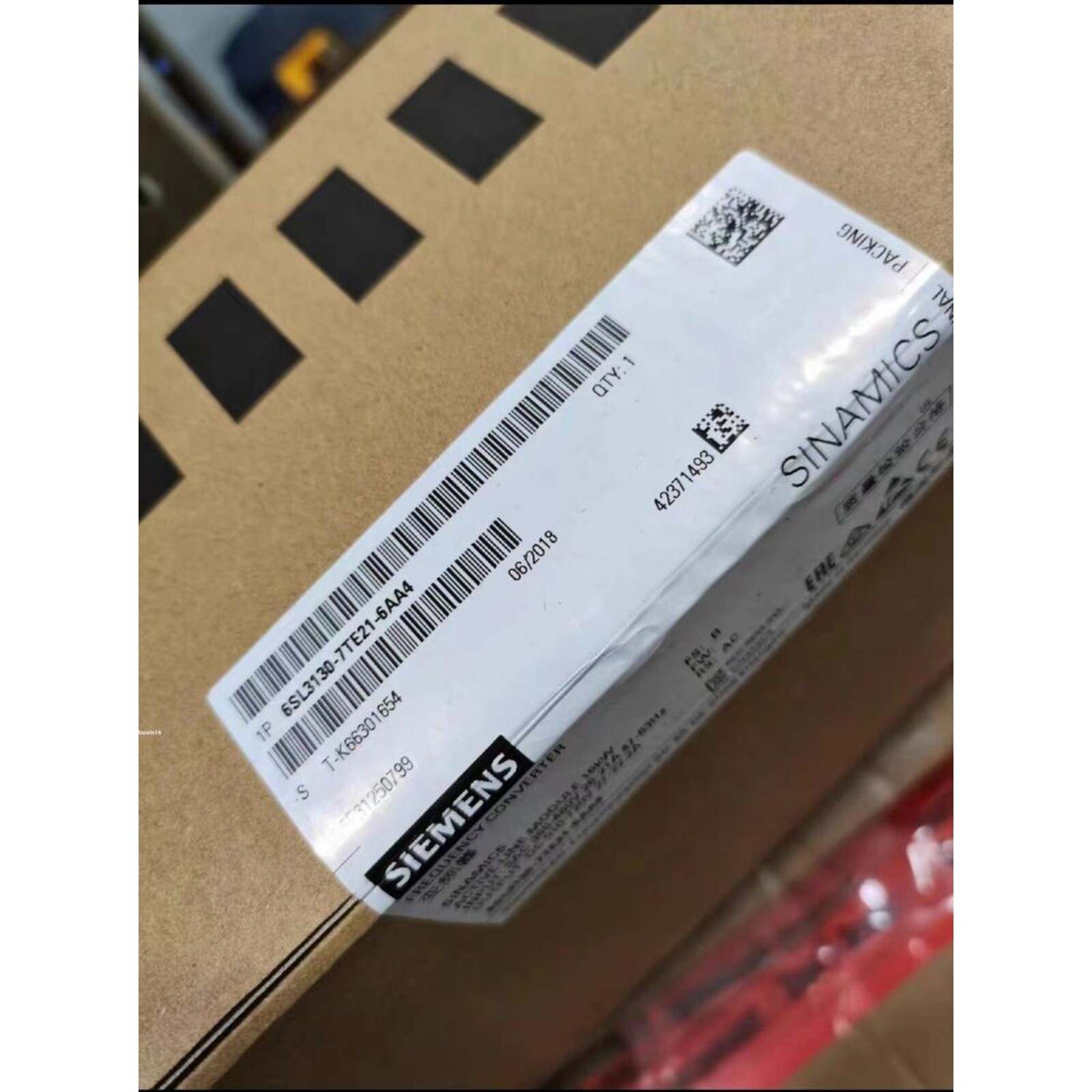 new Siemens 6SL3130-7TE21-6AA4 ACTIVE LINE Module US FREE TAX