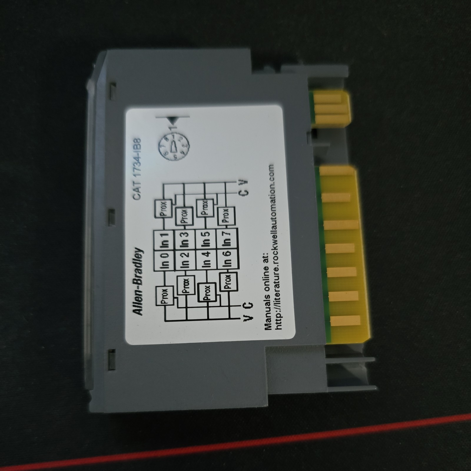 Allen-Bradley 1734-IB8 POINT I/O 8 Pt 24VDC Input Module AENT PLC