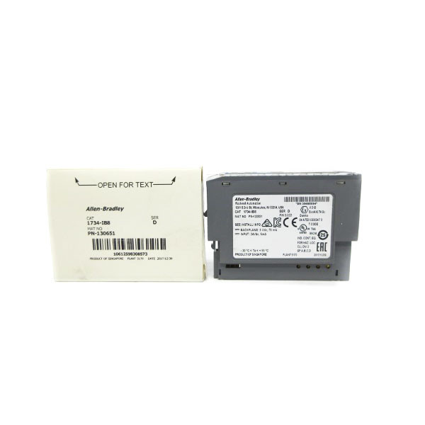 ALLEN BRADLEY 1734-IB8 SER. D F/W 3.022 24VDC NSMP