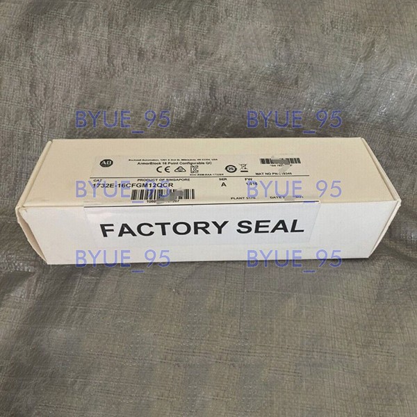 Brand New 1732E-16CFGM12QCR: Allen Bradley EtherNet/IP Intelligent I/O Module​