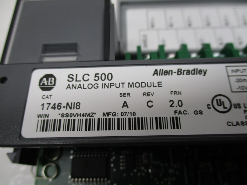 ALLEN BRADLEY 1746-NI8 SER. A F/W 2.0 NSNP