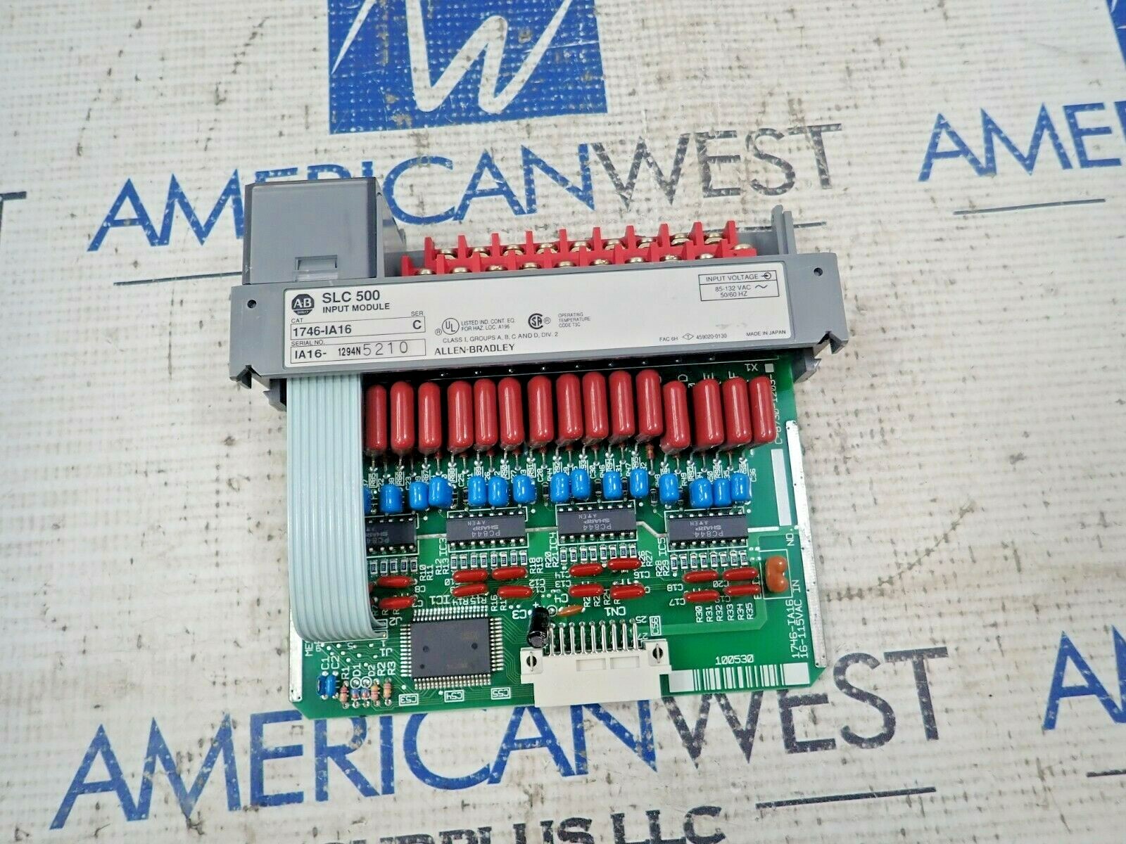 Allen Bradley SLC 500 Input Module 1746-IA16 ser C No door