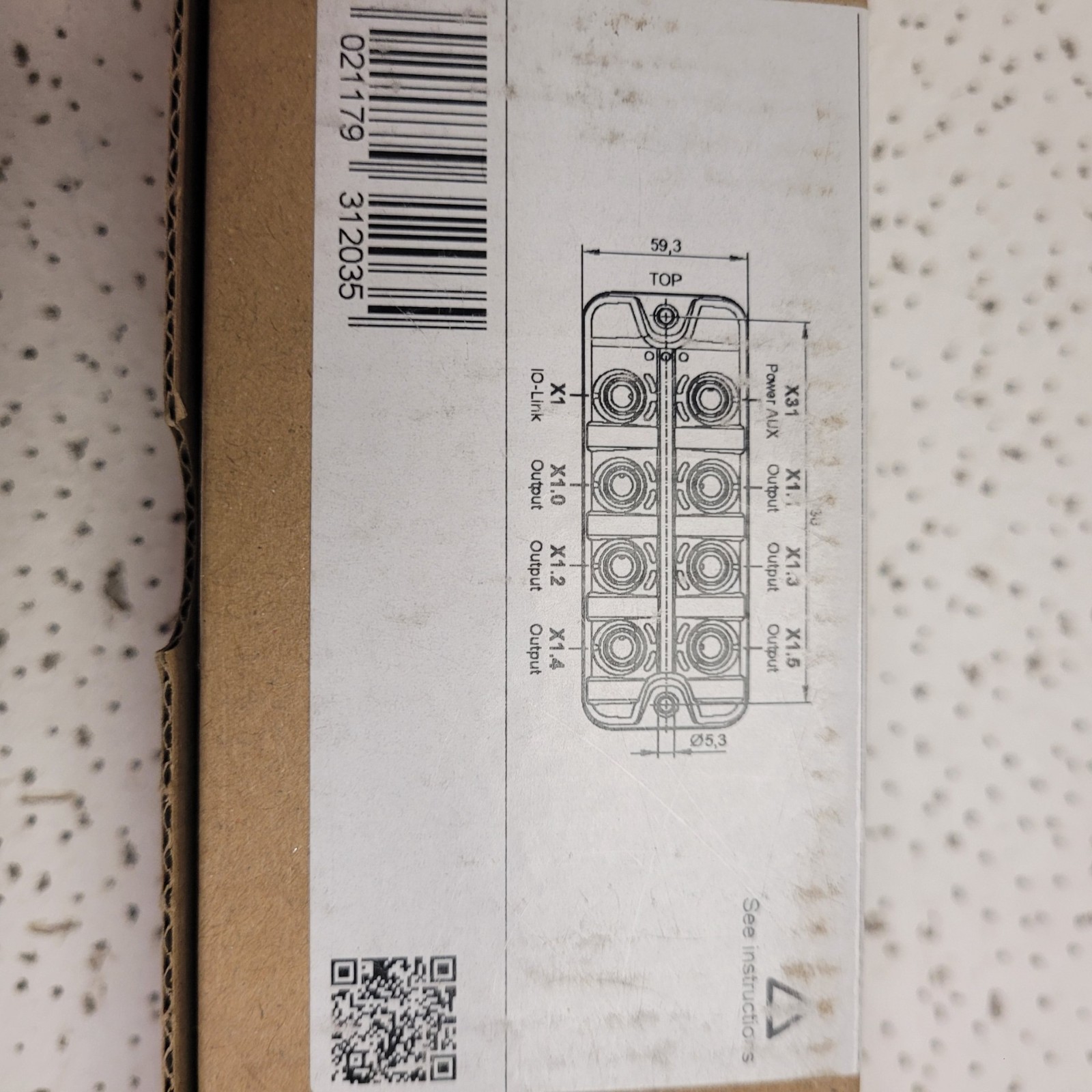 Ifm Efector AL2330 I/o Link Module 6×2 Do M12 Ip67 18-30v-dc
