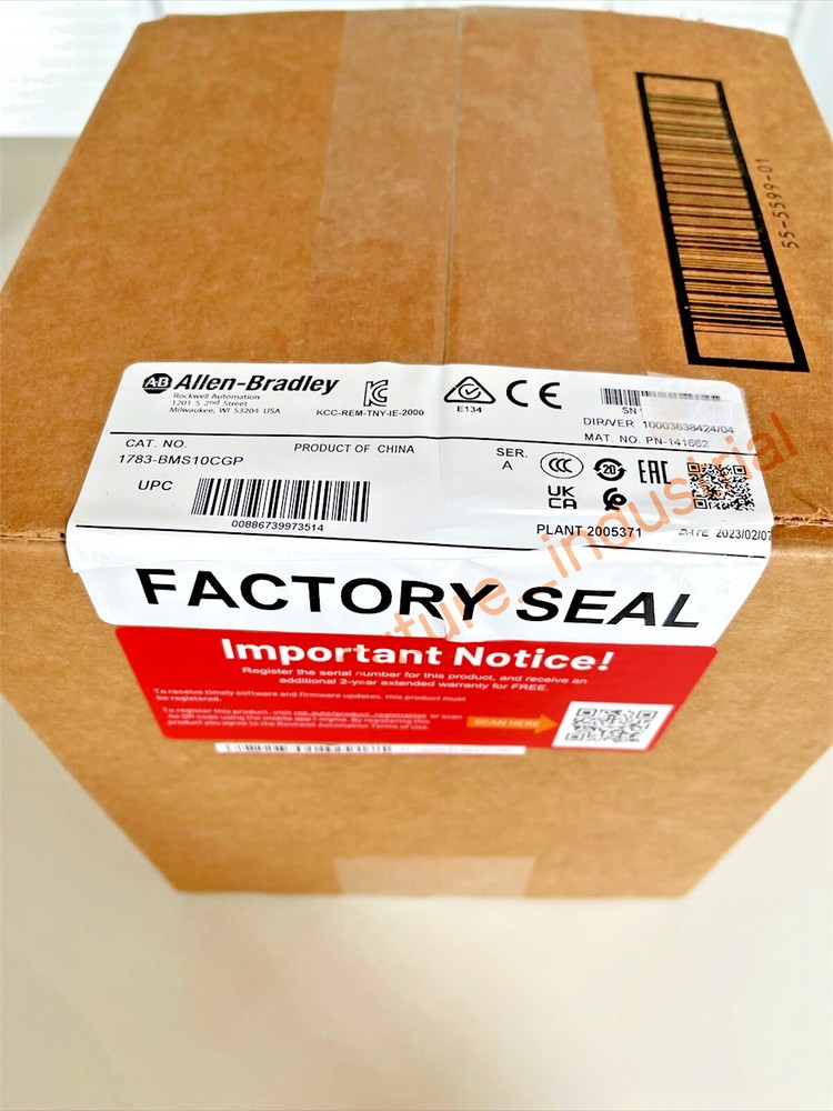 Factory Sealed 1783-BMS10CGP / A Port Managed Ethernet Switch 1783-BMS10CGP new!