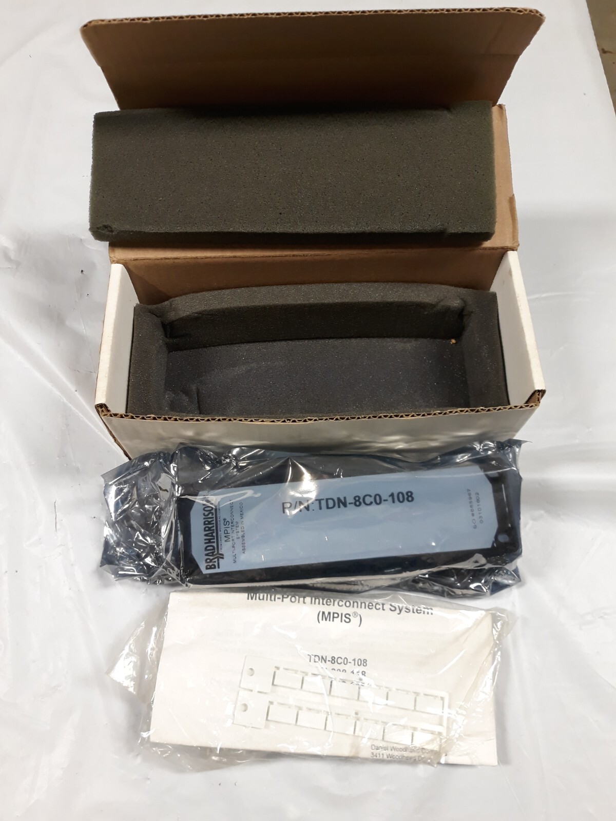 BRAD HARRISON DEVICNET ACTIVE I/O MODULE 16 INPUT TDN-8C0-108 BUS STOP