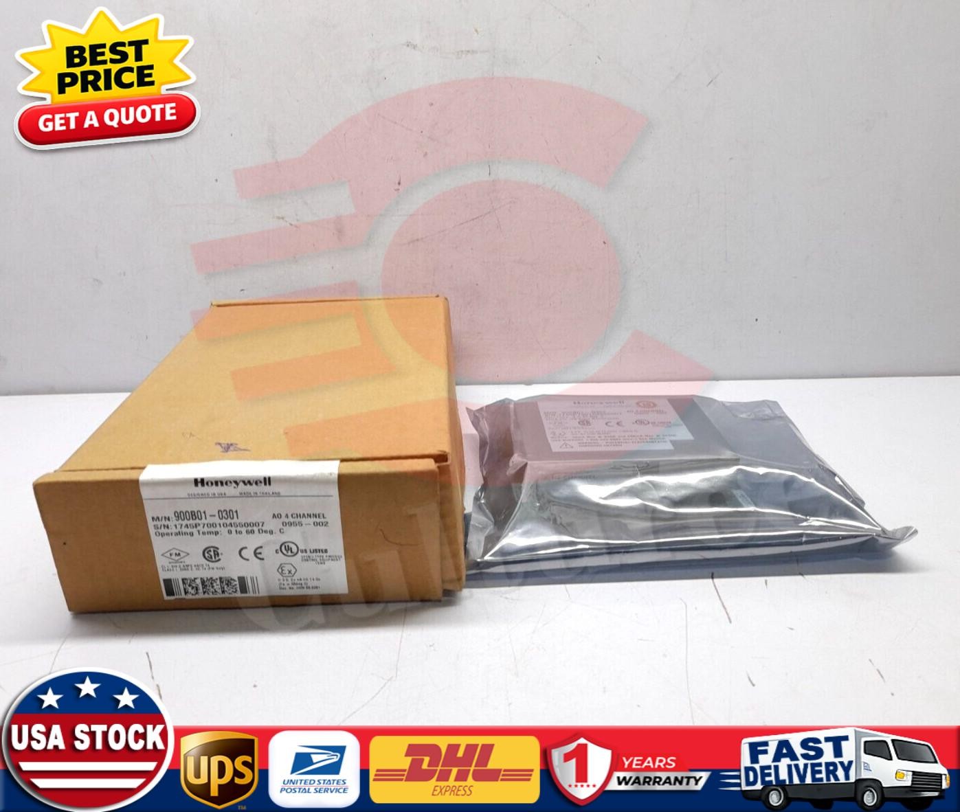 Honeywell 900B01-0301 AO 4 Channel Analog Output Card