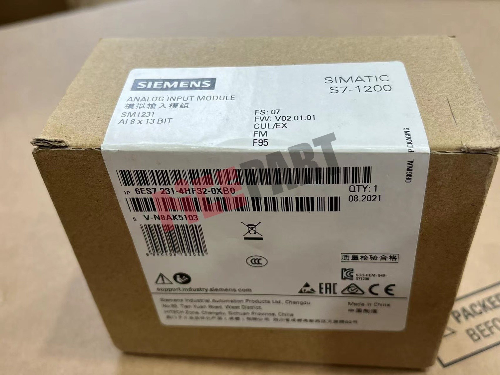1PCS NEW Siemens 6ES7 231-4HF32-0XB0 6ES7231-4HF32-0XB0 #S