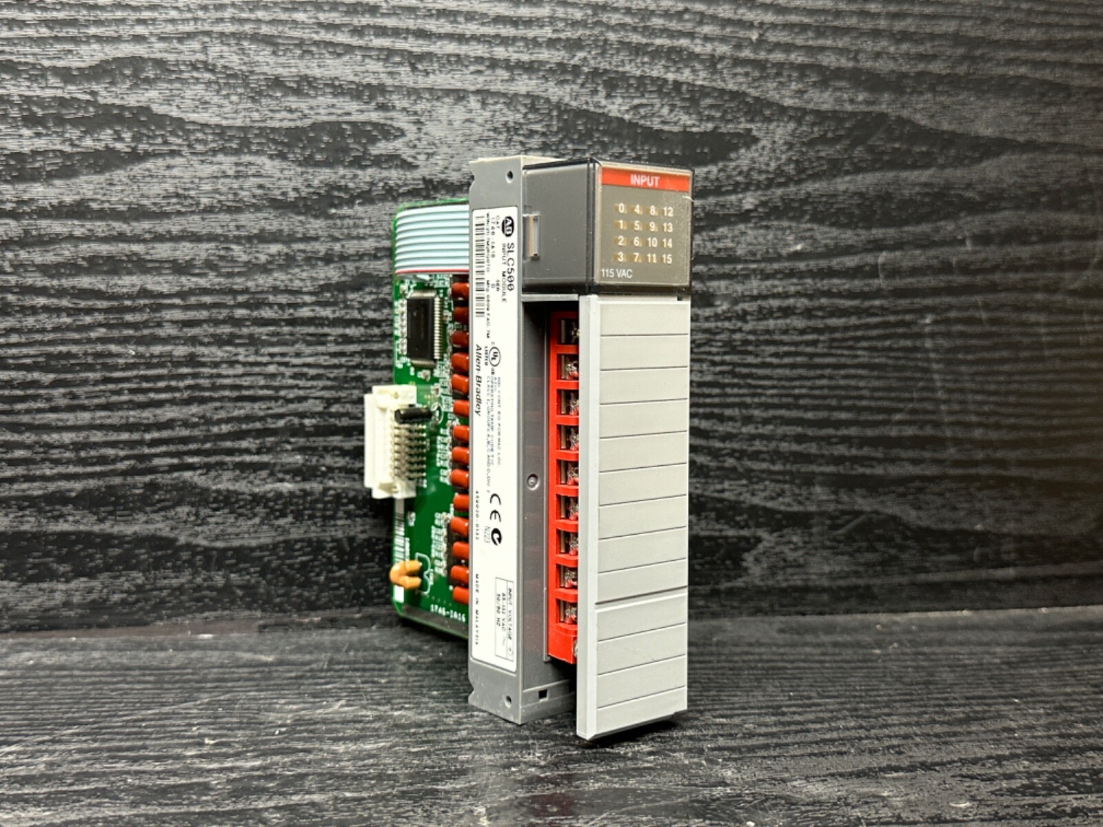 Allen Bradley 1746-IA16 1746-1A16 Ser D SLC 500 AC Input Module 16 Channel PLC