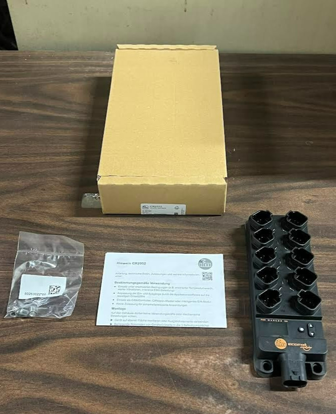 New IFM Electronics CR2052 ioControl /In 8/Out 8/DT6
