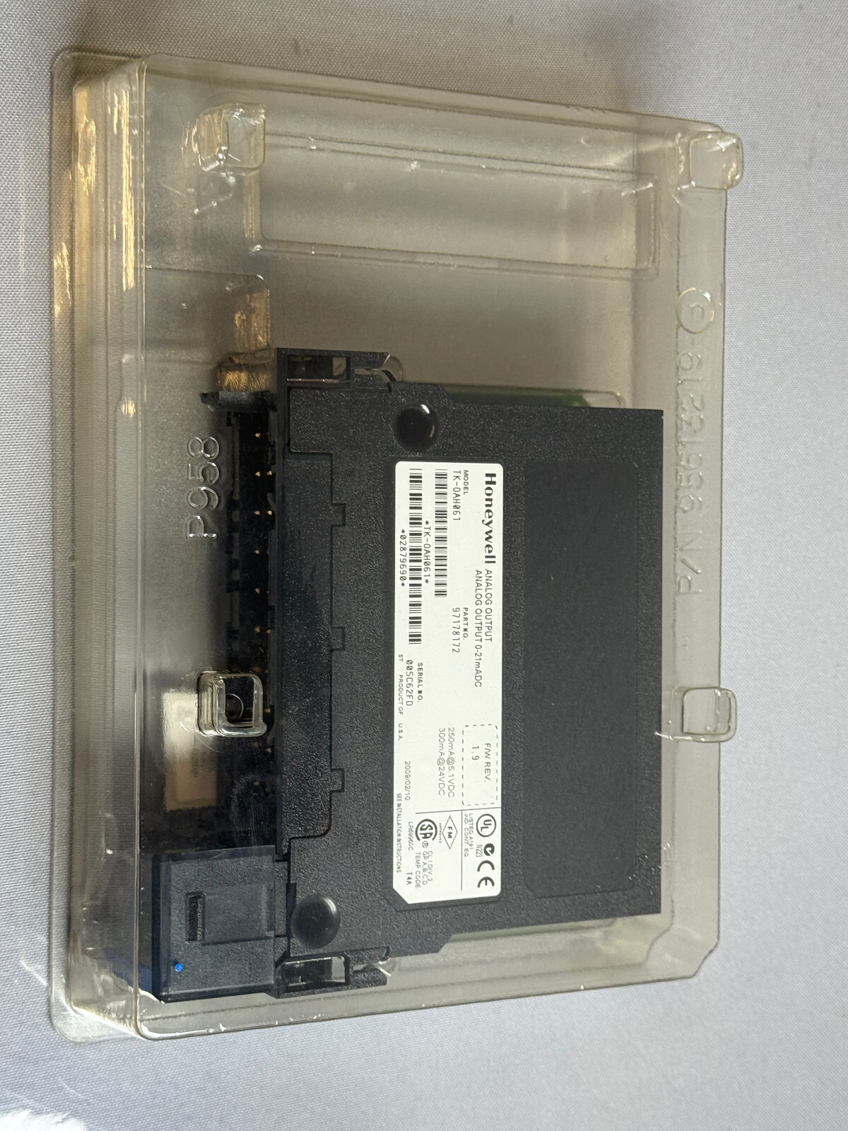 Honeywell TK-OAH061 Model Rev J01 Analog Output Module 97178172