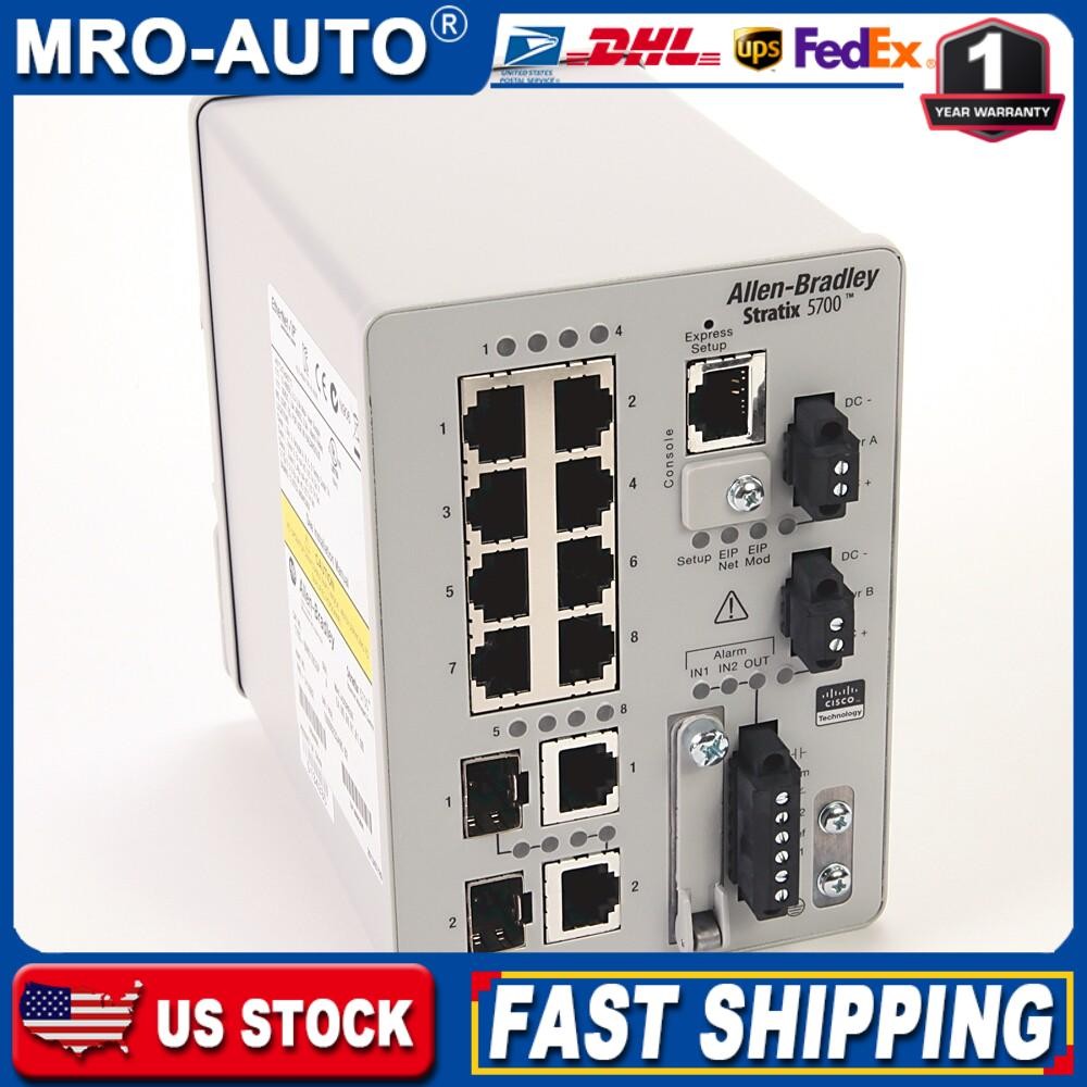 New Factory Sealed 1783-BMS10CGP / A Port Managed Ethernet Switch 1783-BMS10CGP