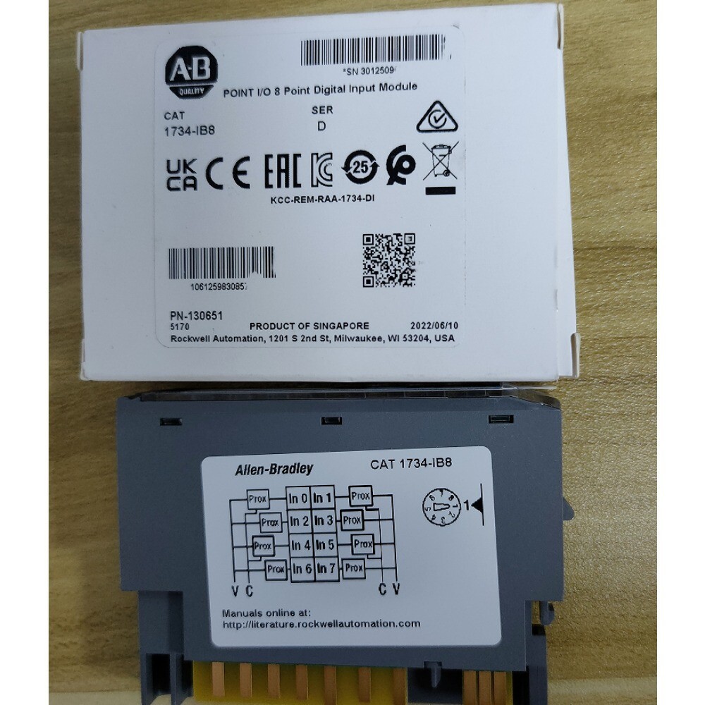 Allen-Bradley 1734-IB8 8Point Digital Input Module factory Sealed US Free Tax