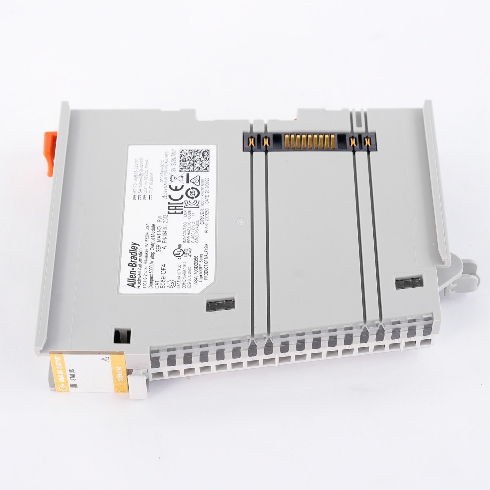 Allen Bradley 5069-OF4 /A Logix 5000 4-Channel Analog Output Module 5069OF4