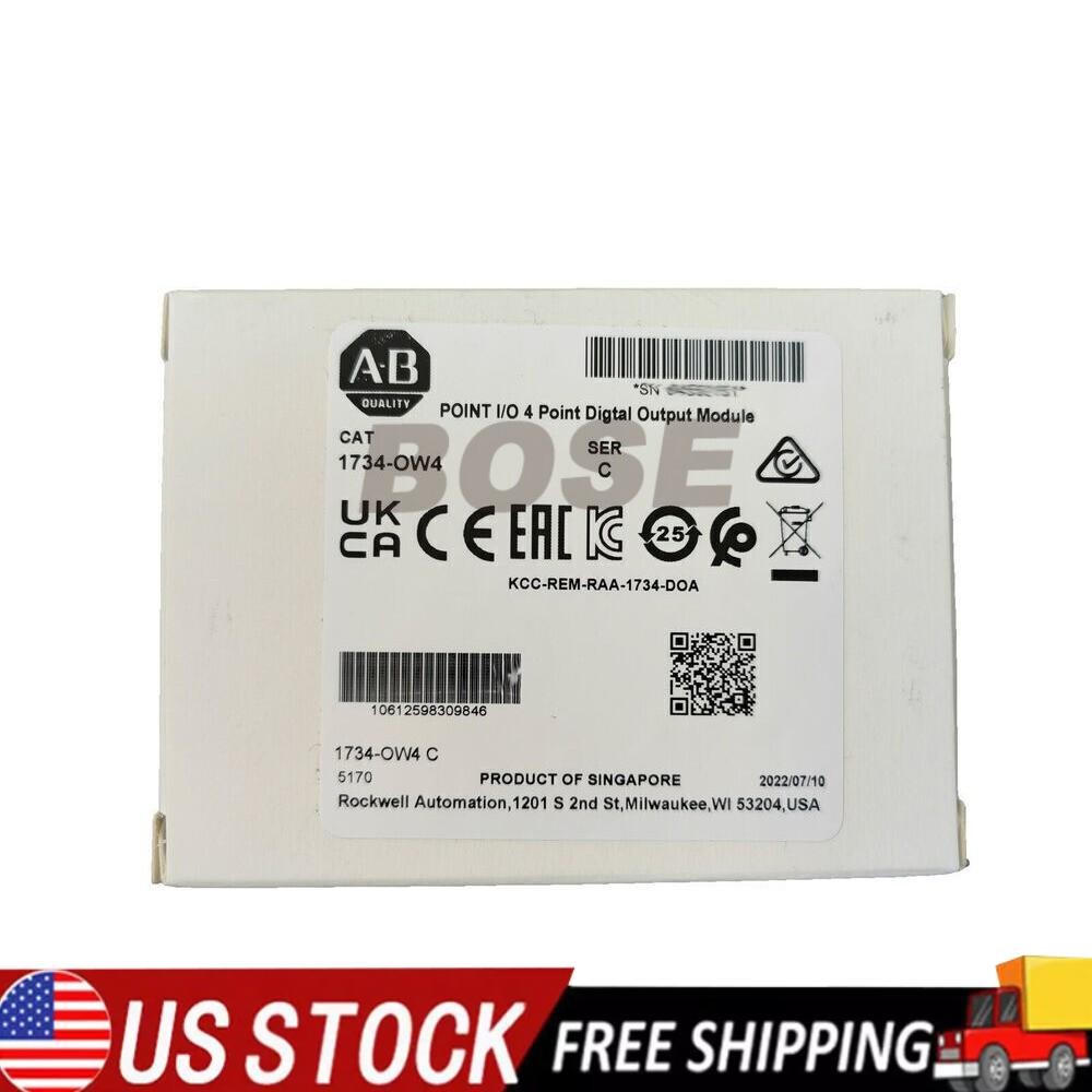 New AB 1734-OW4 Point I/O 4 Point Digital Output Module 1734OW4 In US Free Tax