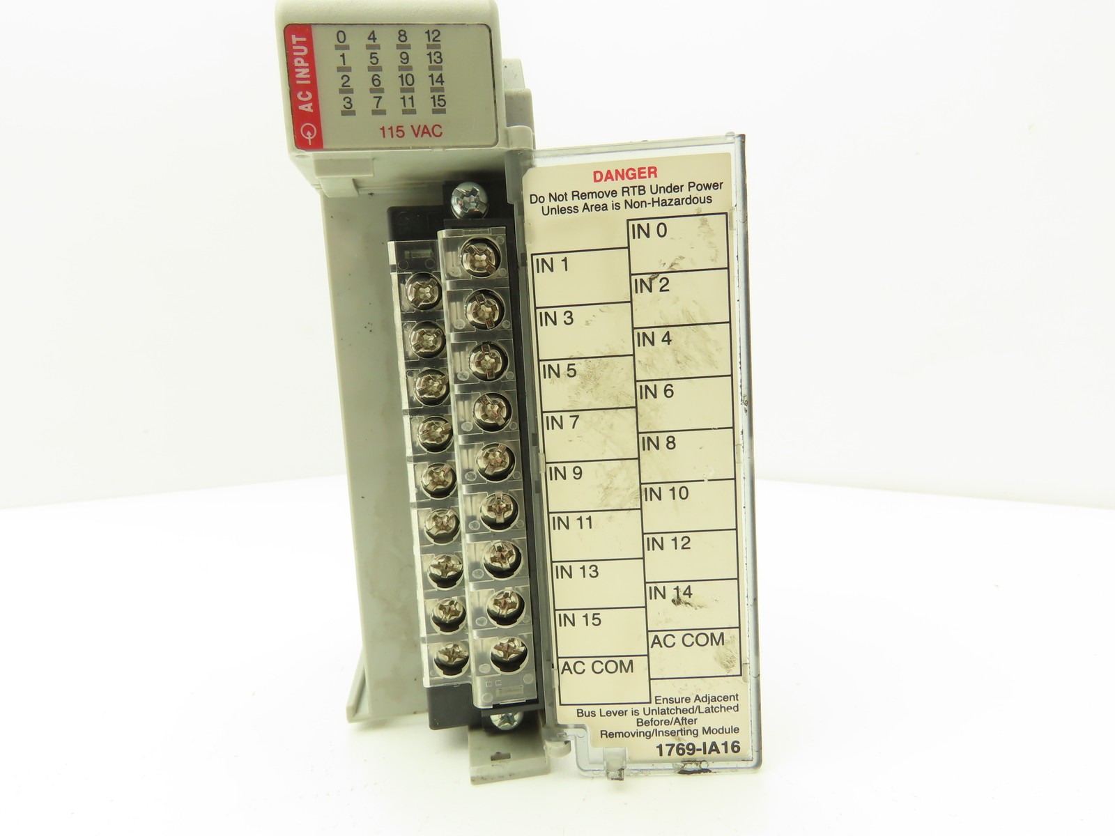 Allen Bradley 1769-IA16 Compact Logix I/O Input Module 16Pt 115VAC Ser A