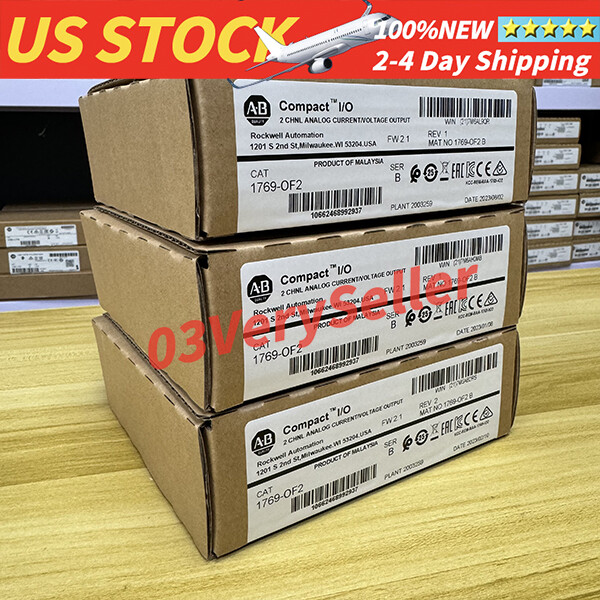 New Sealed Allen Bradley 1769-OF2 Compact I/O Output Module 1769OF2