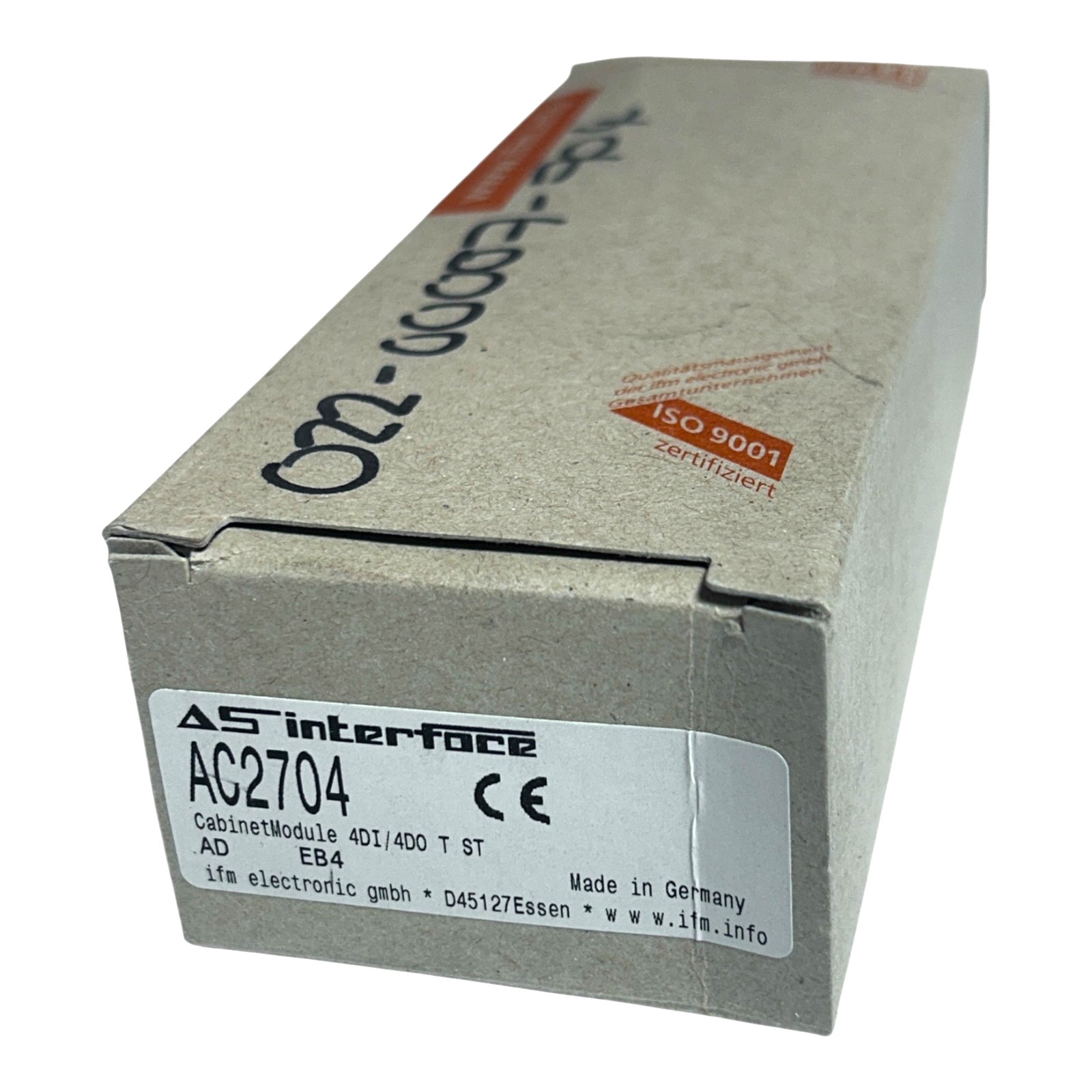 IFM AS-Interface Control Cabinet Module AC2704 CabinetModule 4DI 4DO T ST