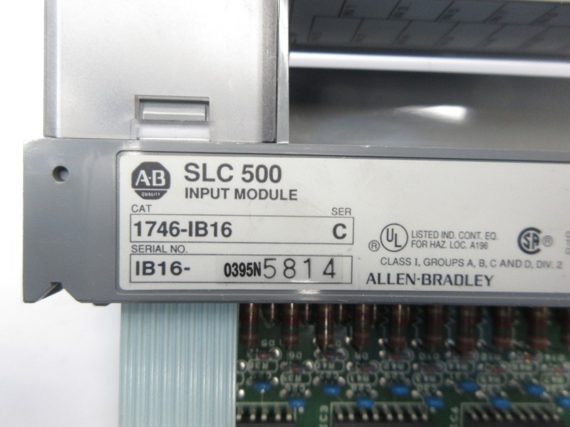 ALLEN BRADLEY 1746-IB16 SER. C (AS PICTURED) NSNP