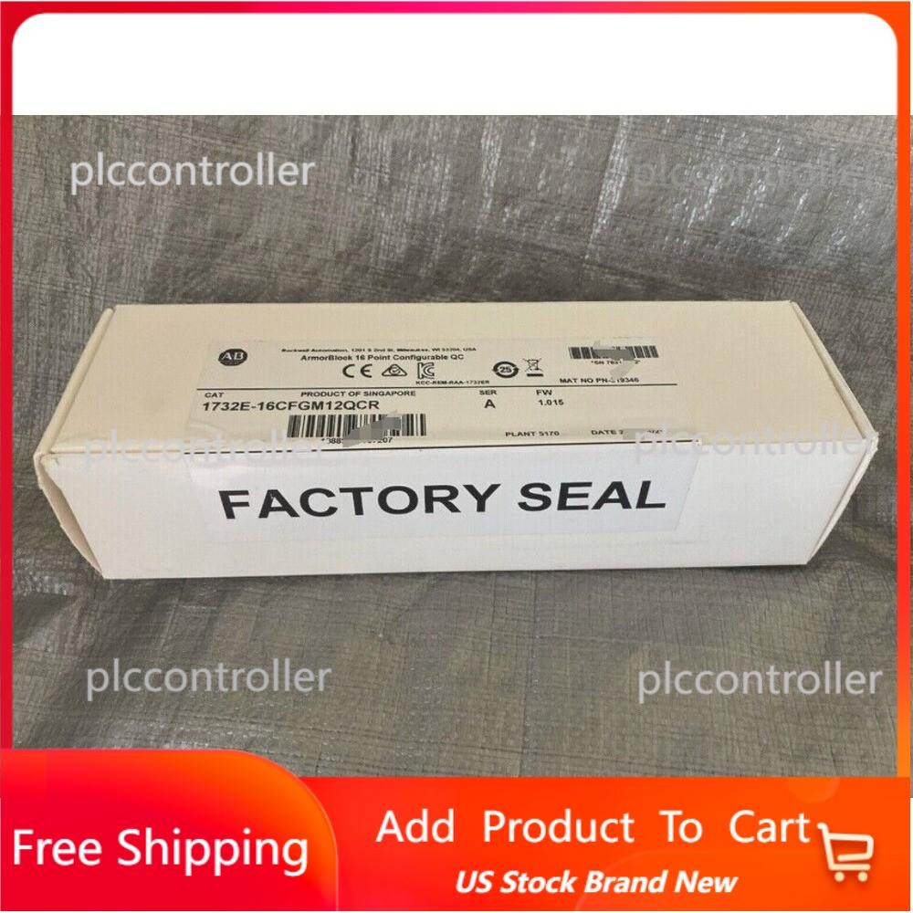 Allen Bradley 1732E-16CFGM12QCR /A ArmorBlock Module *NEW IN BOX* US Free Tax