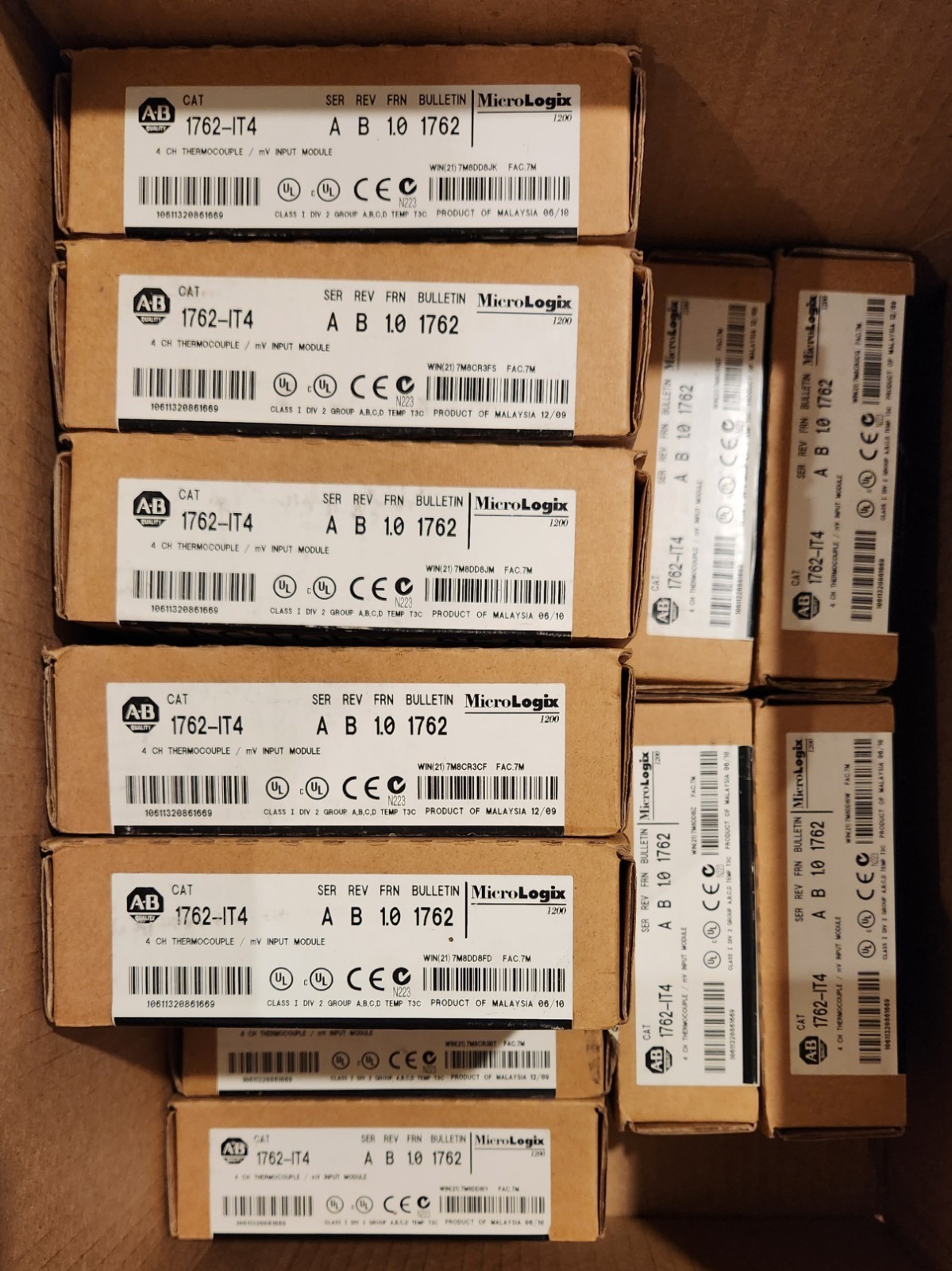 New Factory Sealed AB 1762-IT4/A MicroLogix Input Module 1762IT4 serA Free Ship