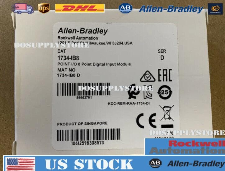 Allen-Bradley 1734-IB8 8 Point Digital Input Module 1734IB8 AB US