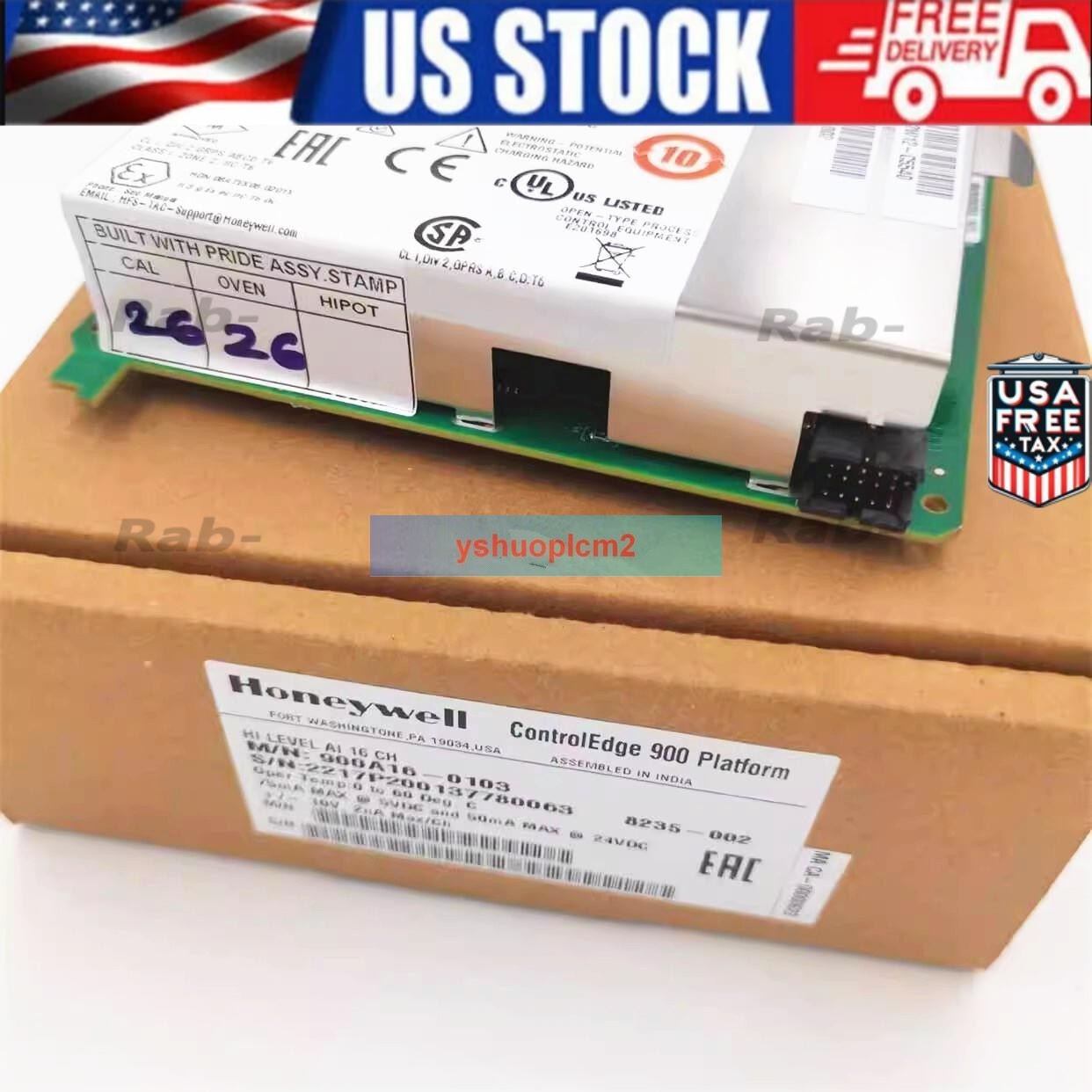 1pcs Honeywell ControlEdge HC900 Platform AI 16-channel M/N:900A16-0103 Module