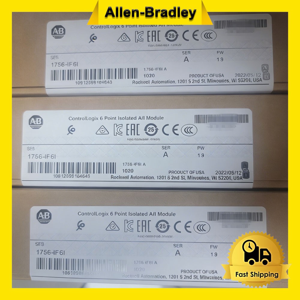 New AB 1756-IF6I New in Box New Factory Sealed Free Shipping PLC 1PC