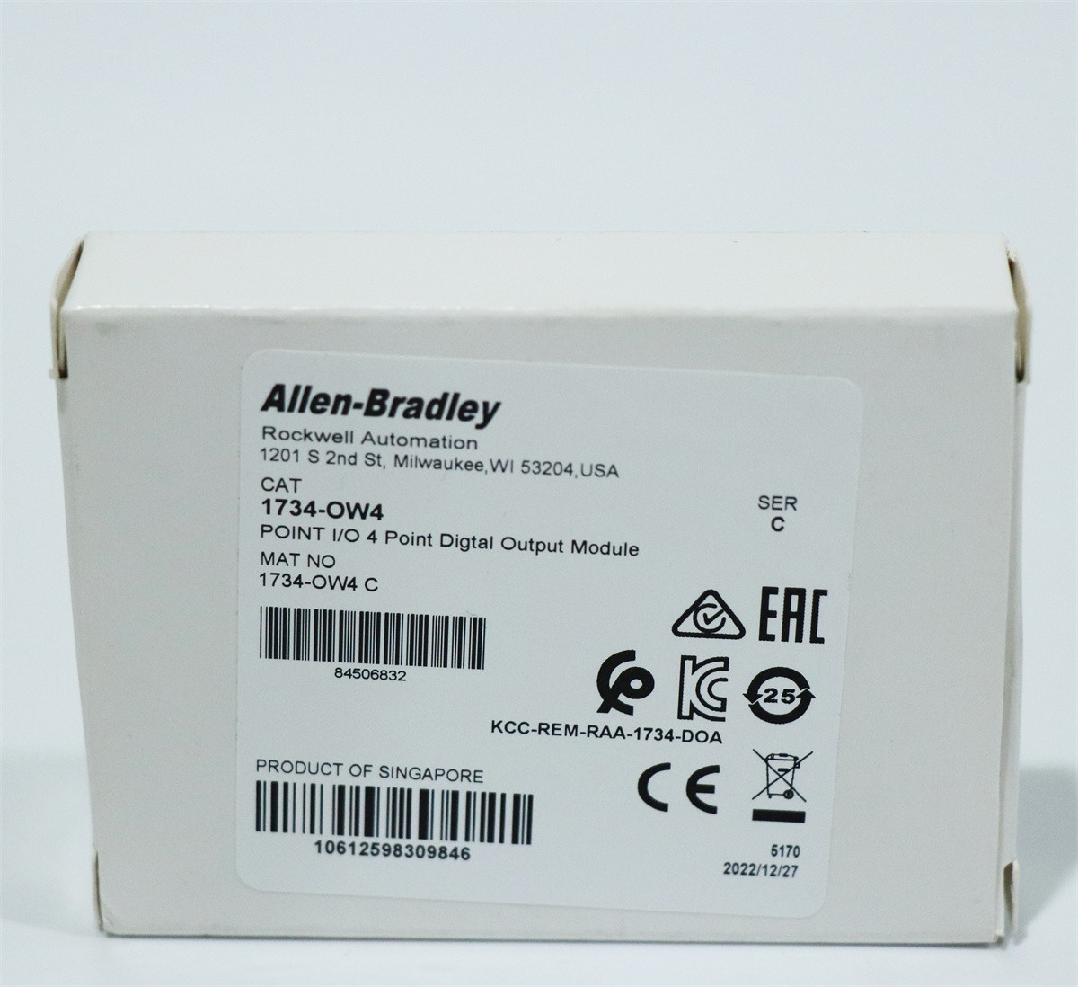 PLC 1734-OW4 New Factory Sealed 4 Point Digital Output Module POINT I/O