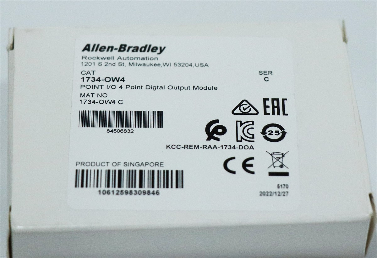1734OW4 1734-OW4 POINT I/O Digital Contact Output Module