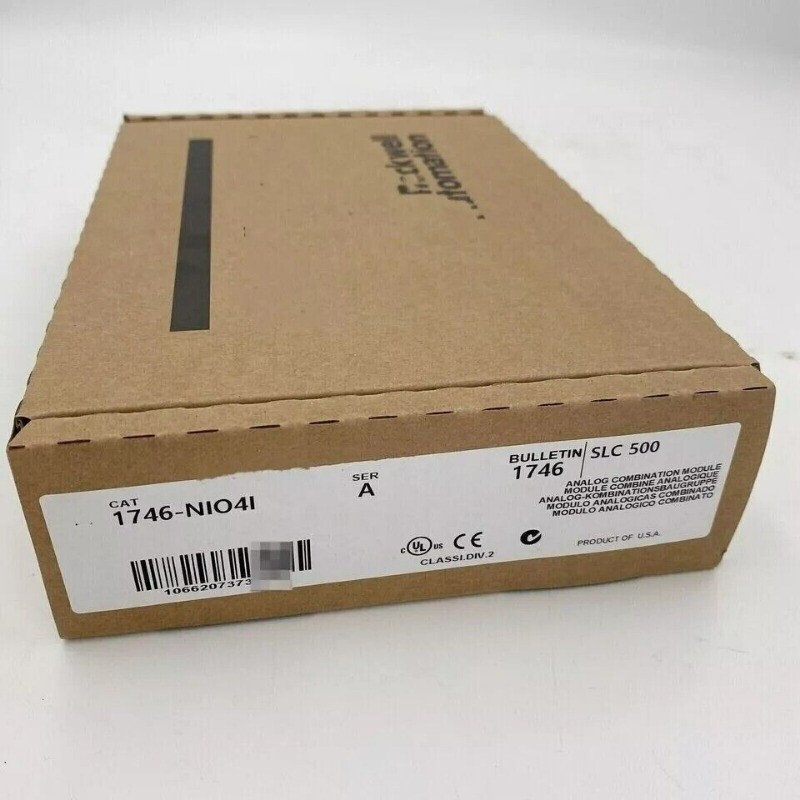 Factroy Sealed AB 1746-NIO4I SLC 500 Analog Output Module 1746NIO4I US Free Tax