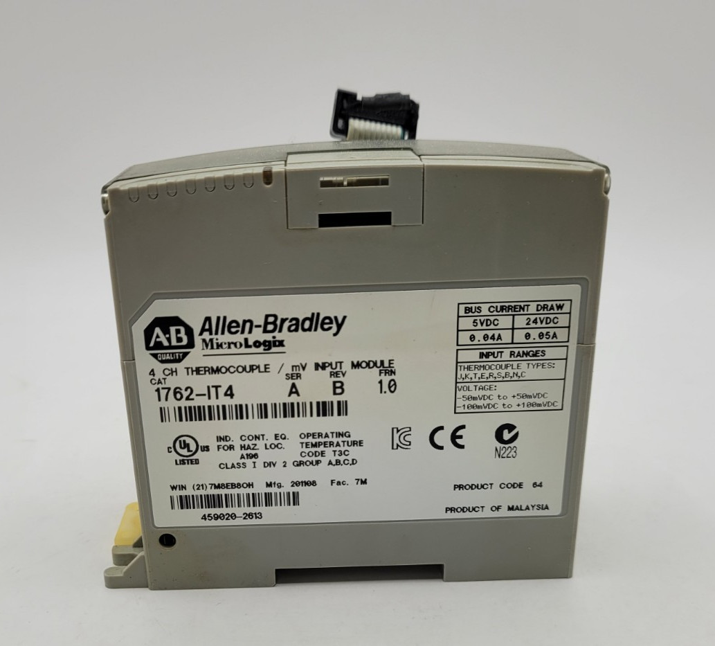 Allen-Bradley 1762-IT4 Thermocouple Input Module