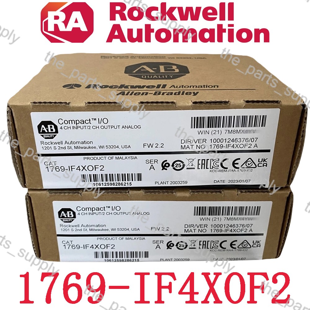 Factory Sealed Unbrand 1769-IF4XOF2 SER A CompactLogix 6 Pt A/I and A/O Mo