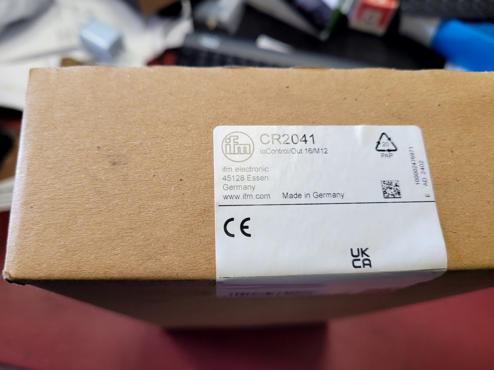NEW IFM CR2041 output module for mobile machines (G1-5A)