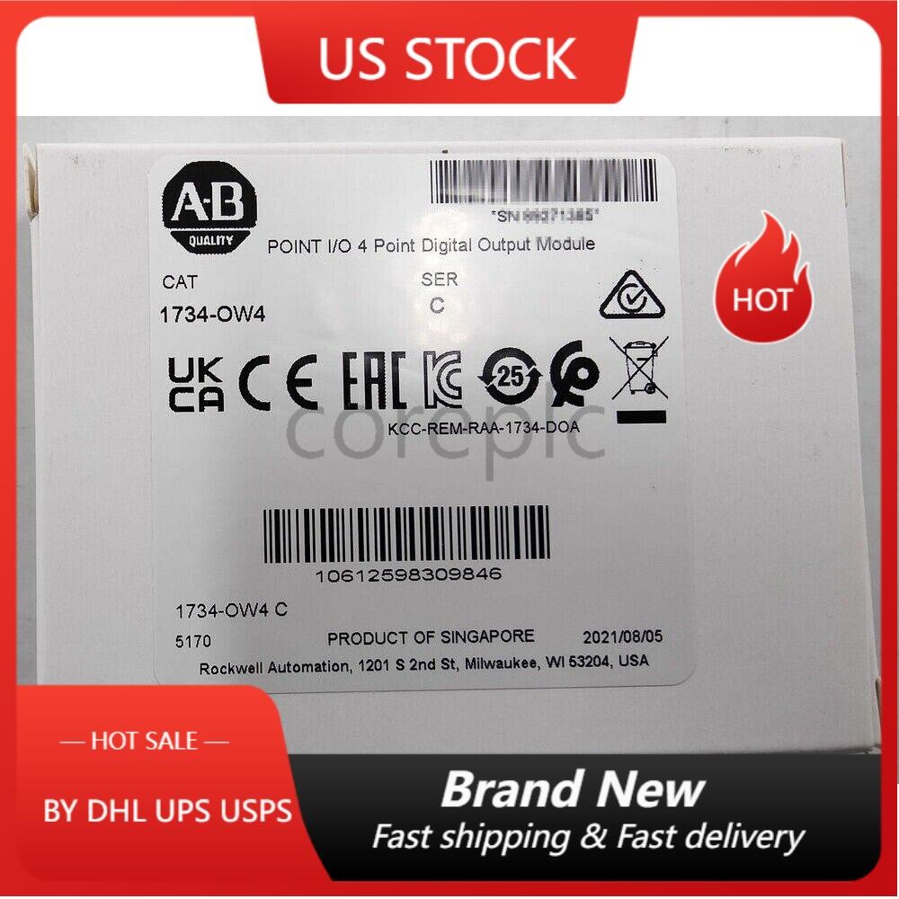 NEW- 1734-OW4 AB Point I/O 4 Point Digital Output Module US Allen-Bradley USA