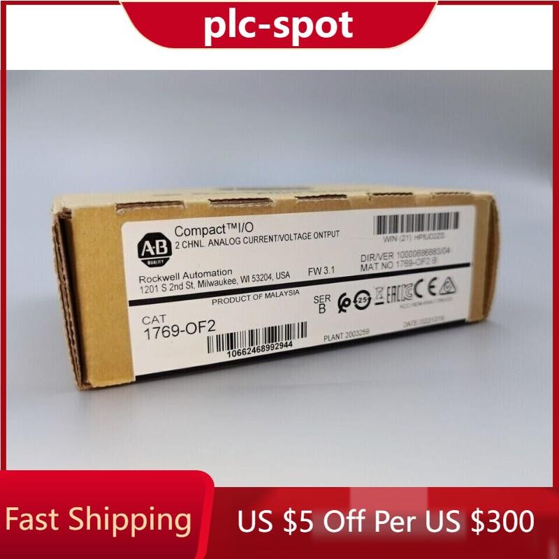 New Factory Sealed AB 1769-OF2 SER B Compact I/O Output Module 1769OF2