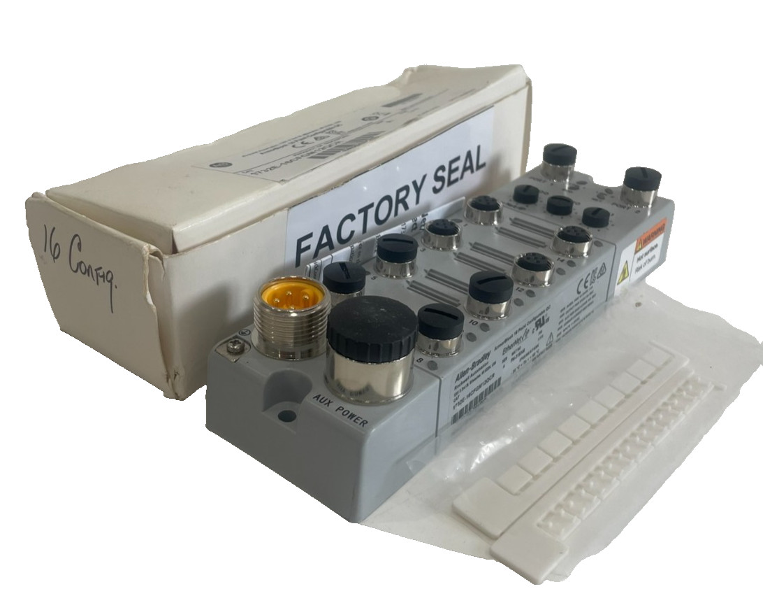 ALLEN BRADLEY 1732E-16CFGM12QCR I/O ARMOUR BLOCK SER. A NEW, SURPLUS