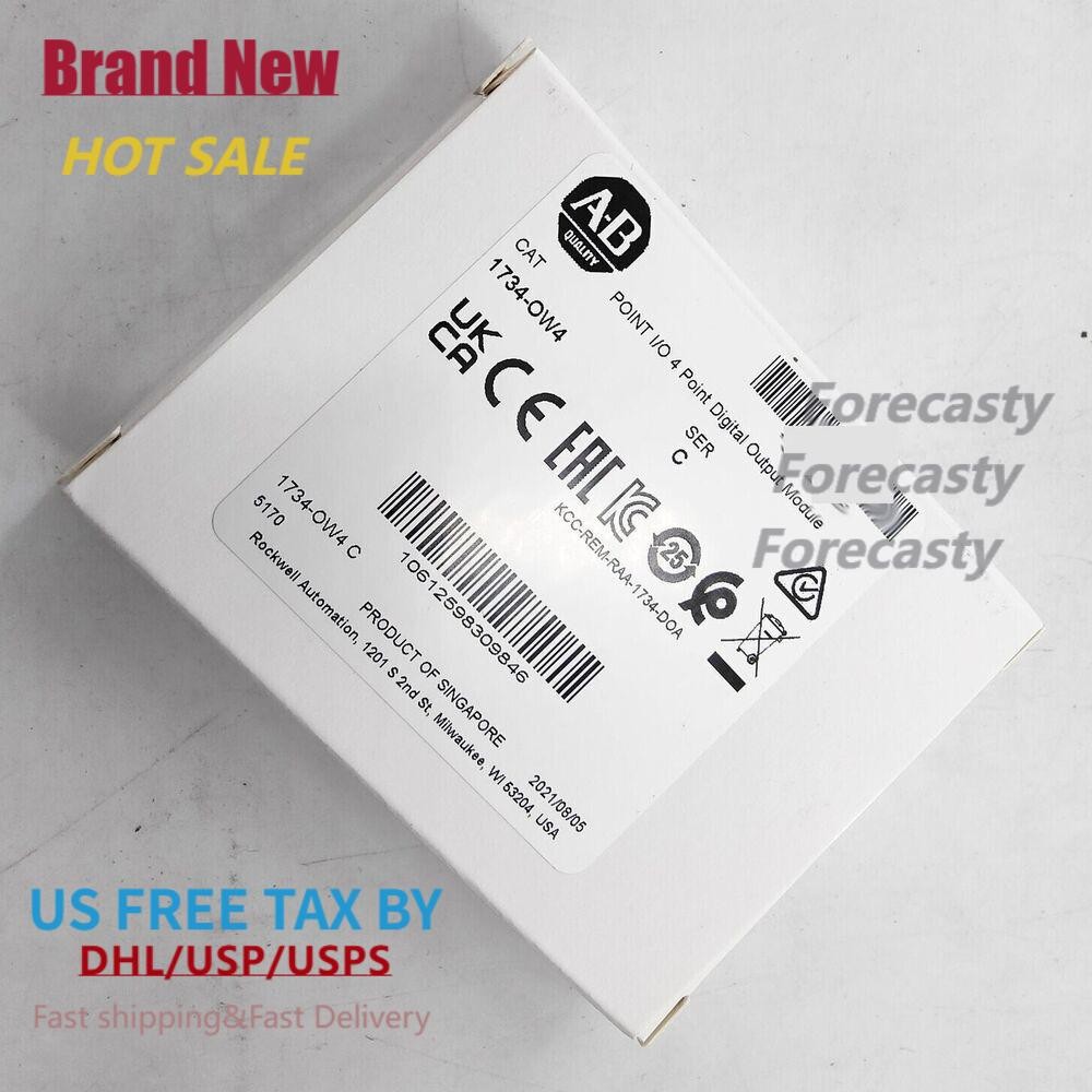New Allen-Bradley 1734-OW4 POINT I/O 4 Point Digital Output Module AB 1734OW4