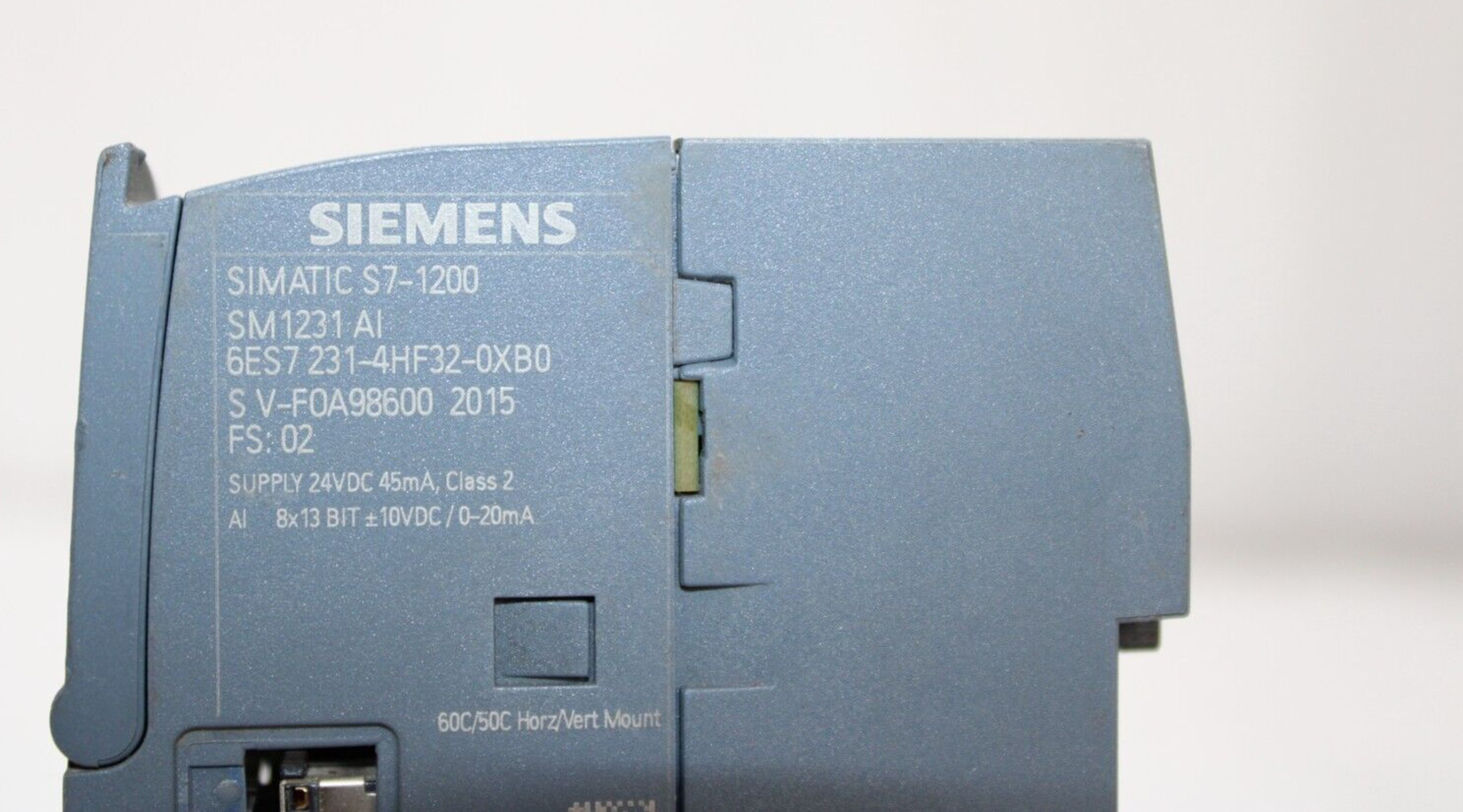 1xSIEMENS 6ES7 231-4HF32-0XB0 ANALOG INPUT MODULE SIMATIC S7-1200 SM1231 24VDC