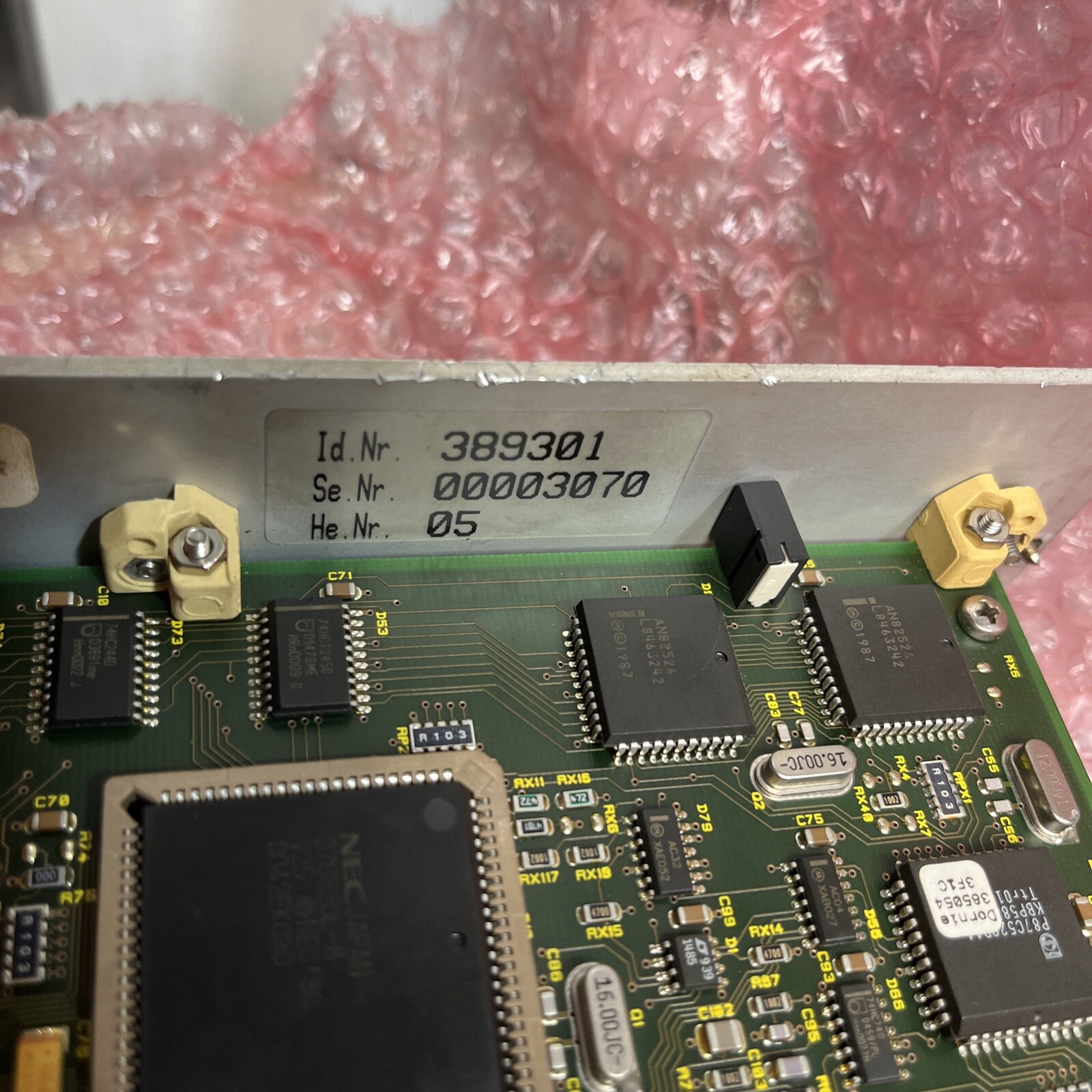 Dornier 389301 PLC Module, AT-Control, 2 PC Boards, 24 VDC, No Risk Free Returns