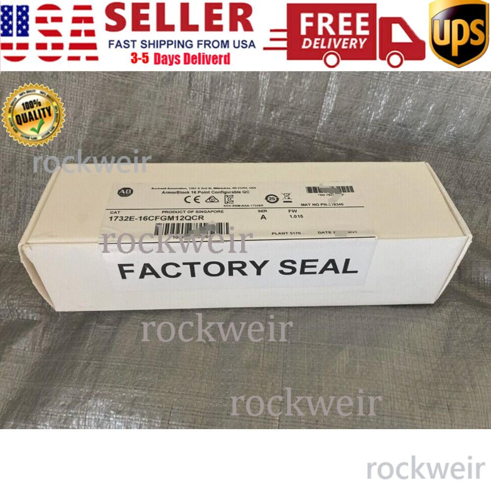 Allen Bradley 1732E-16CFGM12QCR /A ArmorBlock Module *NEW IN BOX* US Free Tax