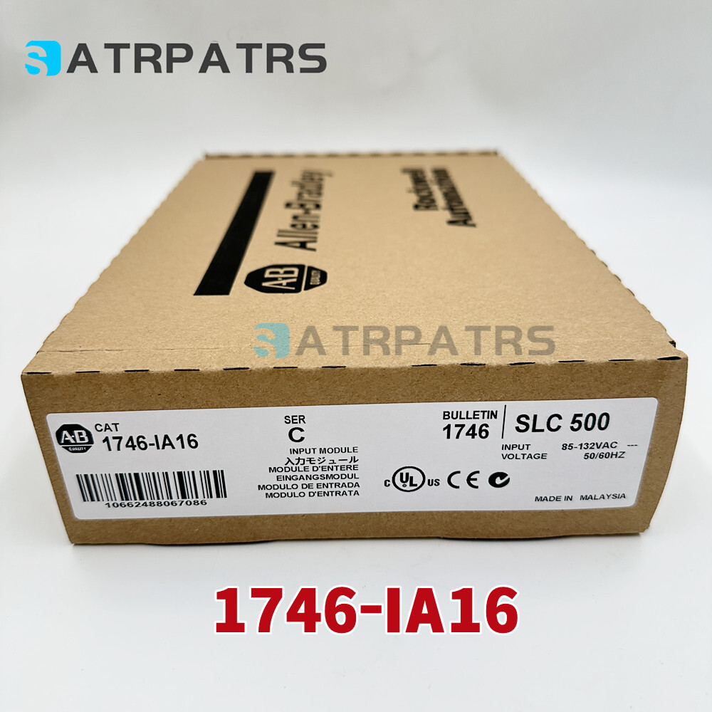 1746-IA16 Sealed AB SER C SLC 500 PLC Input Module 1746IA16 In Stock 1PCS New