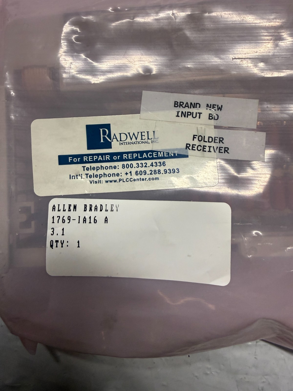 Allen-Bradley 1769-IA16 Compact I/O Digital PLC Input Module PREOWNED