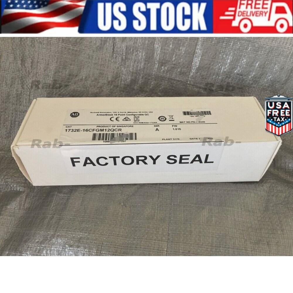Allen Bradley 1732E-16CFGM12QCR /A ArmorBlock Module *NEW IN BOX* US Free Tax