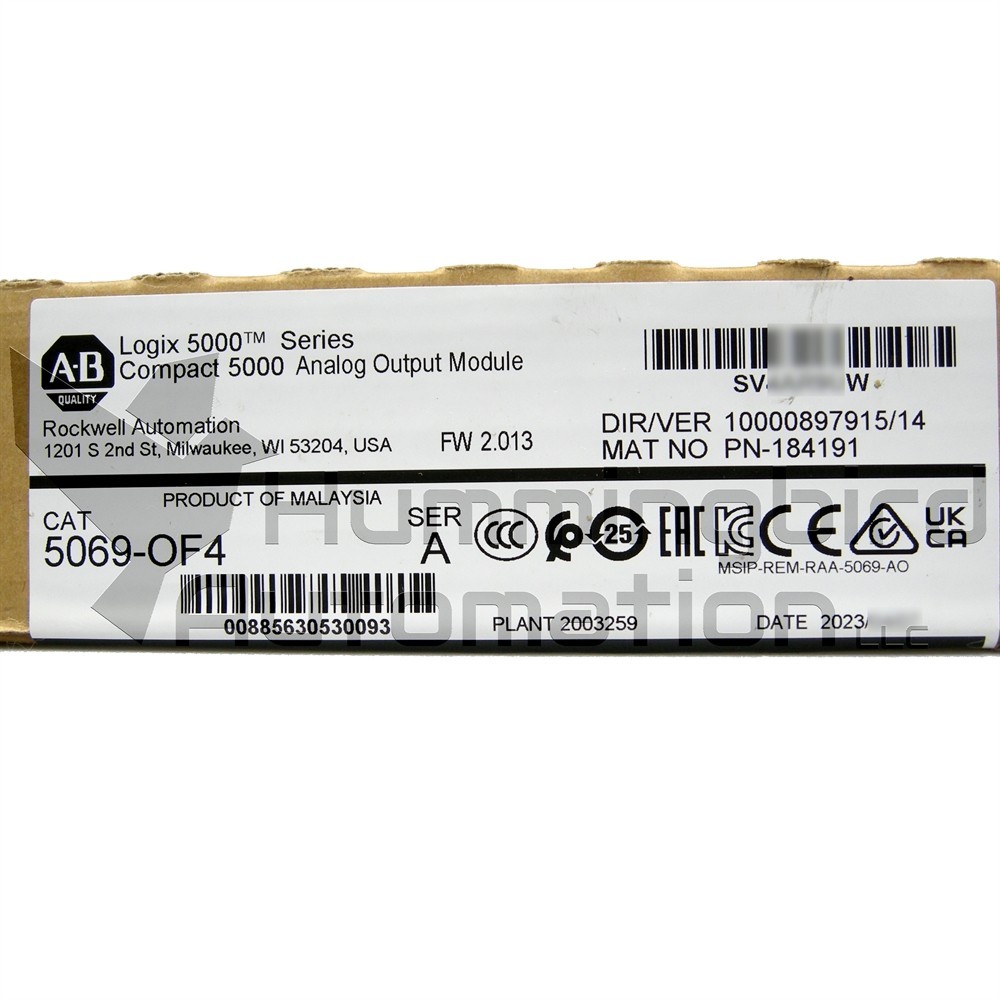 Allen Bradley 5069-OF4 /A Compact Logix 5000 SEALED Surplus Analog *USA SELLER*
