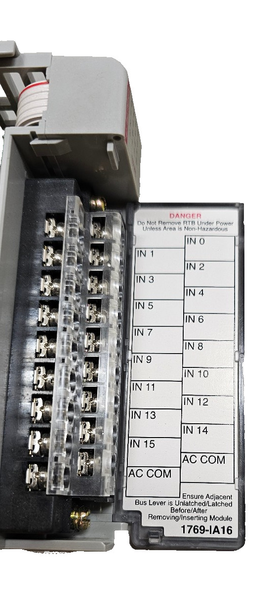 Allen-Bradley 1769-IA16 PLC Input Module Ser A Rev 2 F/W Rev 3.1