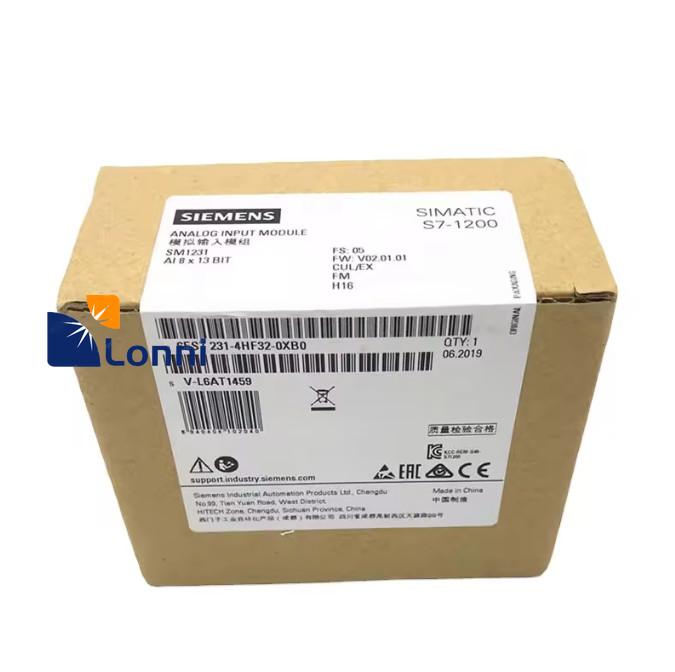 6ES7231-4HF32-0XB0 6ES7 231-4HF32-0XB0 New Siemens S7-1200 Analog Input SM 1231