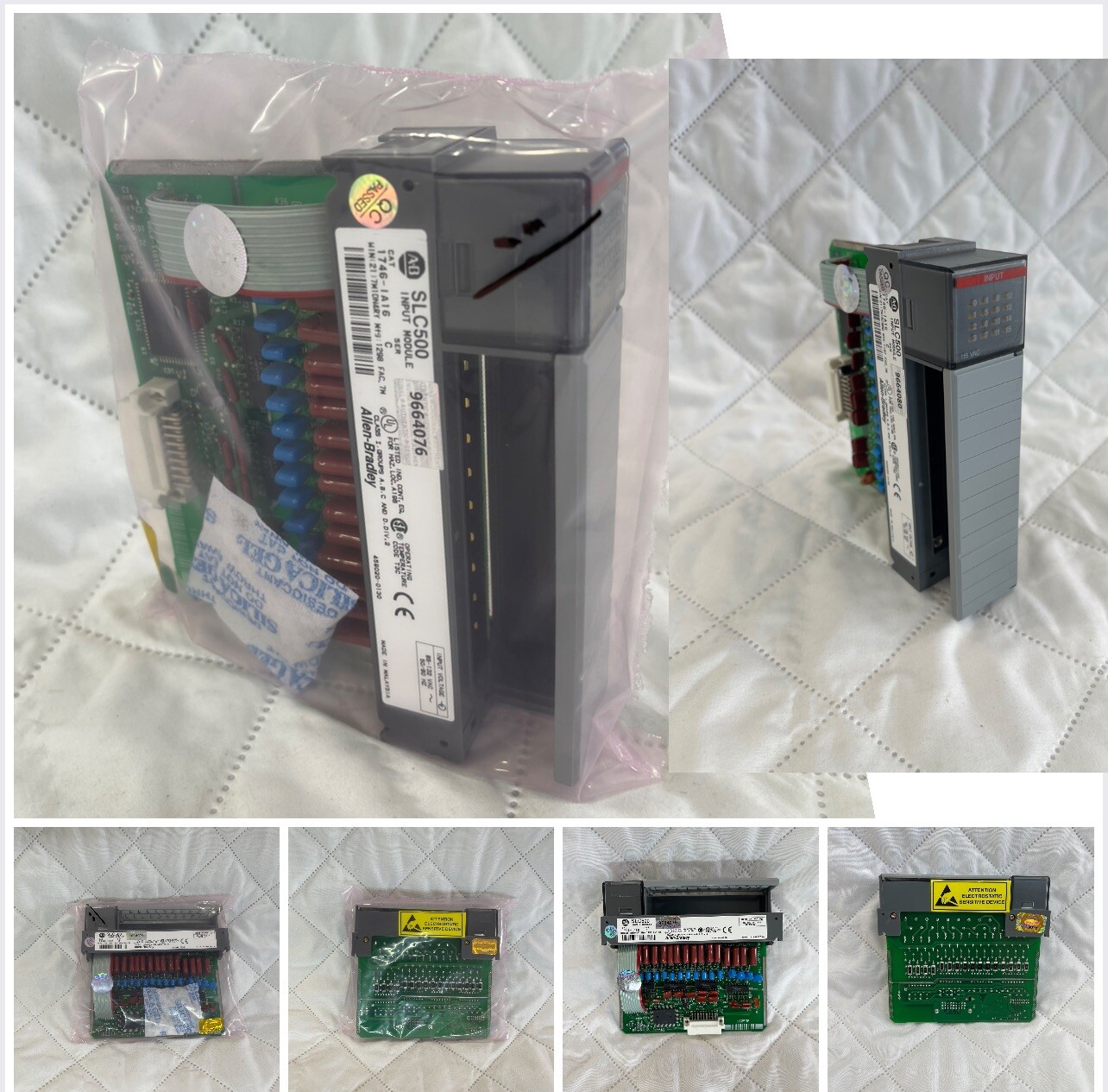 ALLEN BRADLEY 1746-IM16 C AB SLC 500 PLC INPUT MODULE New with not box Ser: C