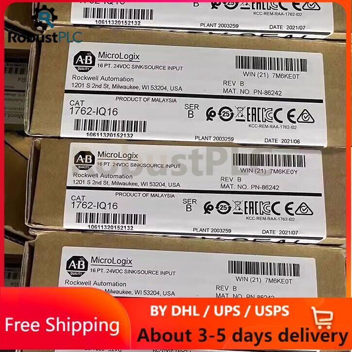 nEW INBOX Allen-Bradley 1762-IQ16 SER B MicroLogix 1200 24VDC PLC Input Module