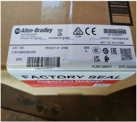 Allen Bradley Stratix 5700 1783-BMS20CGN Managed Ethernet Switch