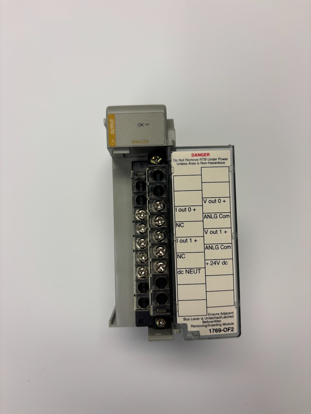 AB 1769-OF2 SER B Compact I/O Output Module Allen Bradley 1769OF2 SER B REV 1